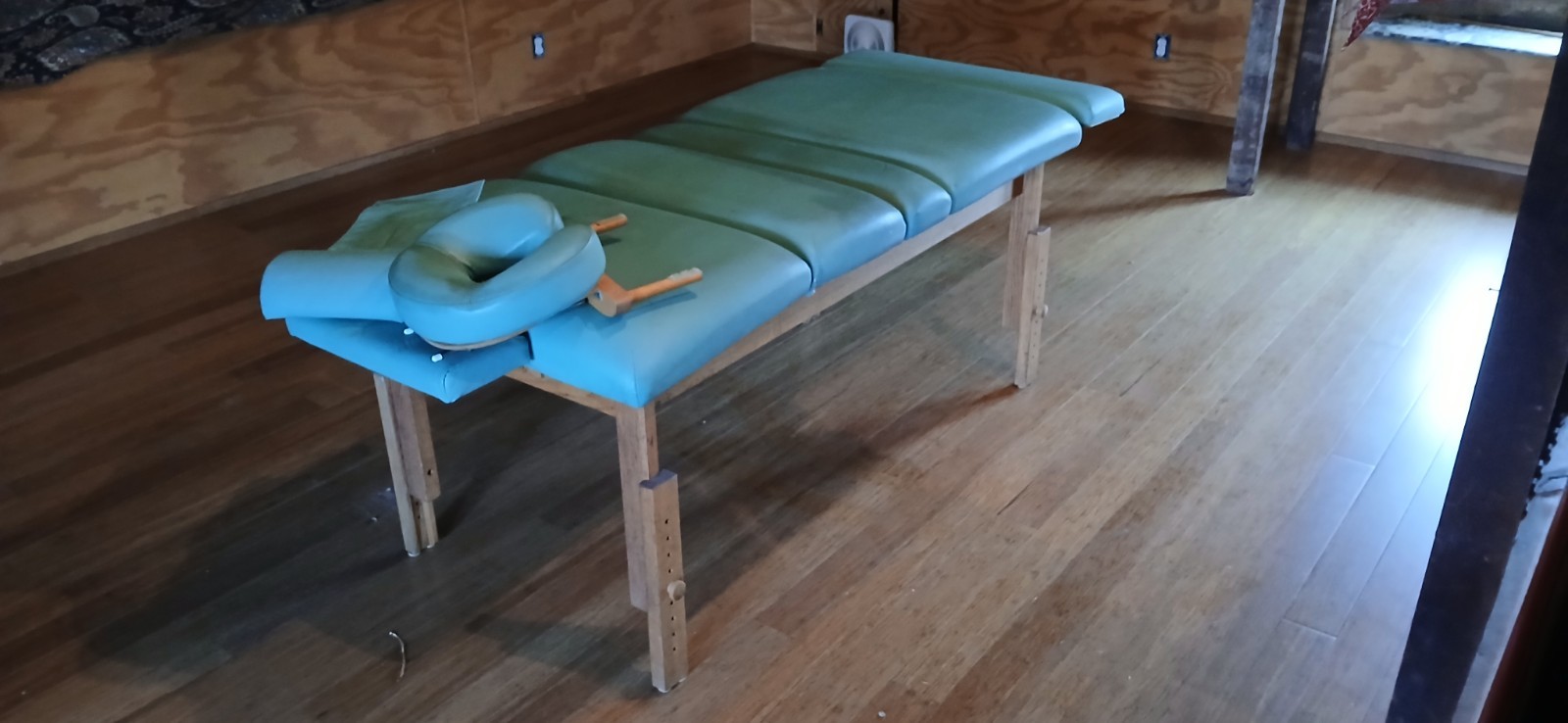 Massage Table Golden Ratio Woodworks Sturdy, Stationary