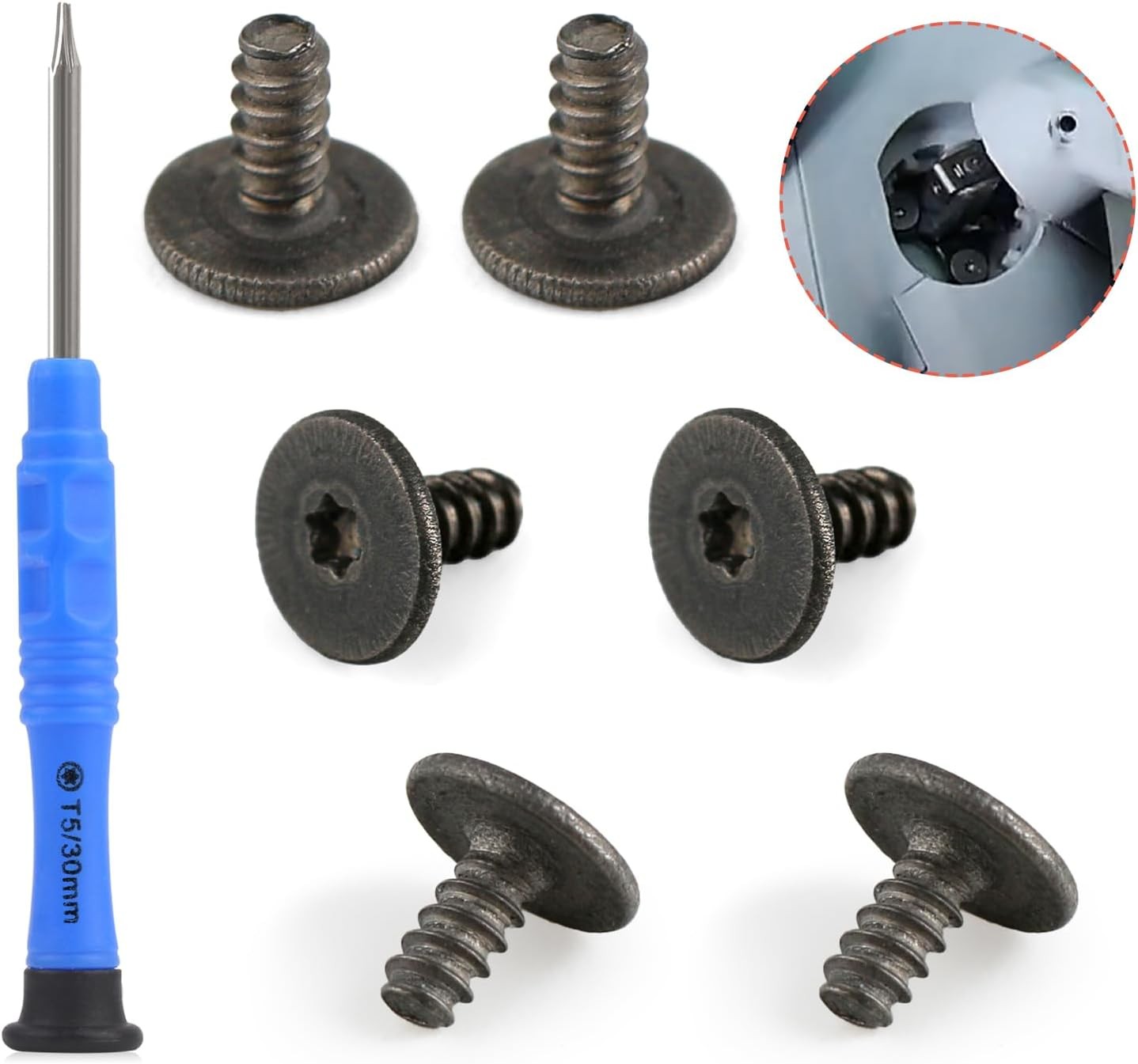6 Pcs Front Arm Shaft Screws for DJI Mini 3/3 Pro Front Arm Axis Screw for DJI M