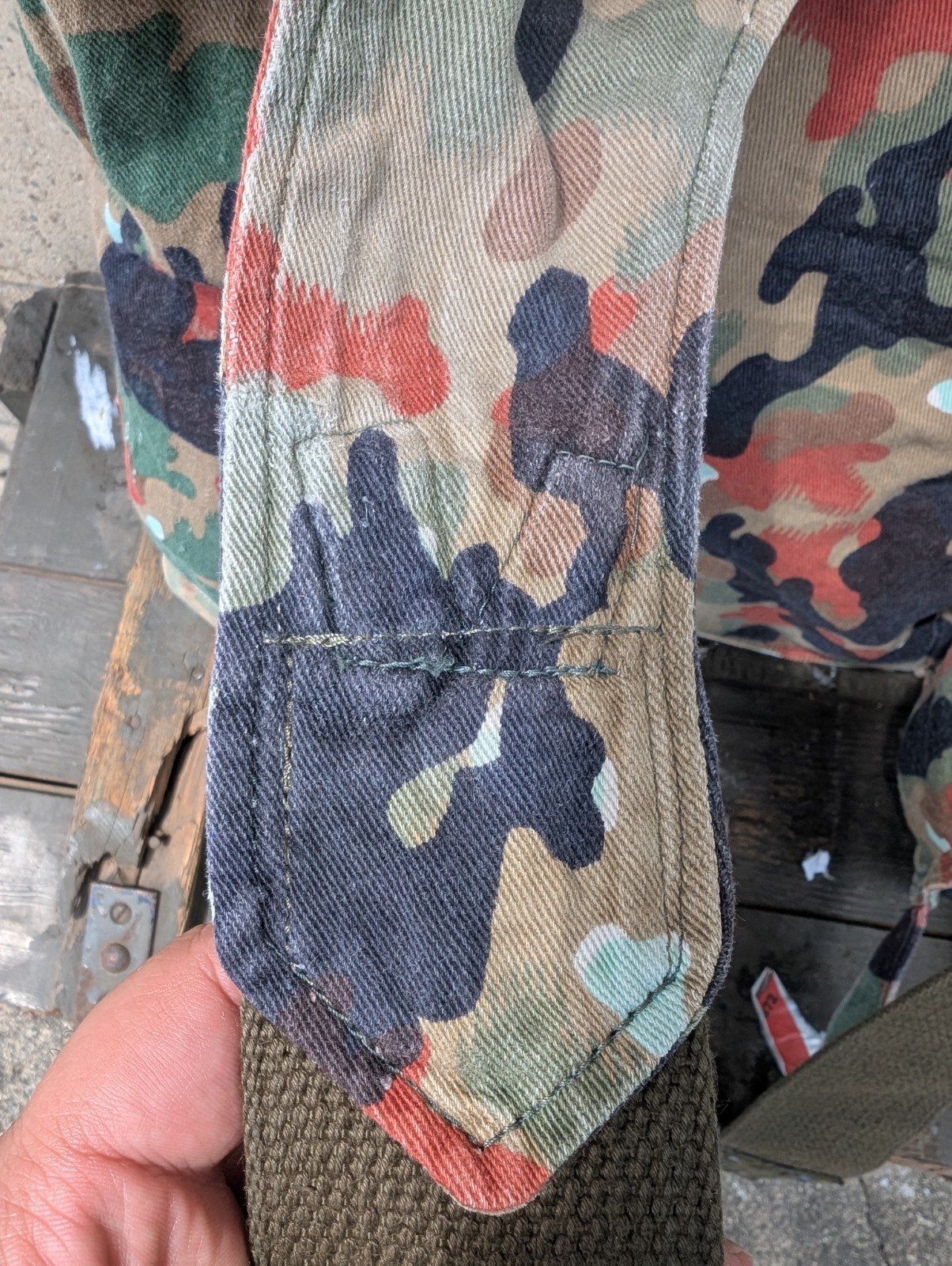 Swiss Alpenflage backpack