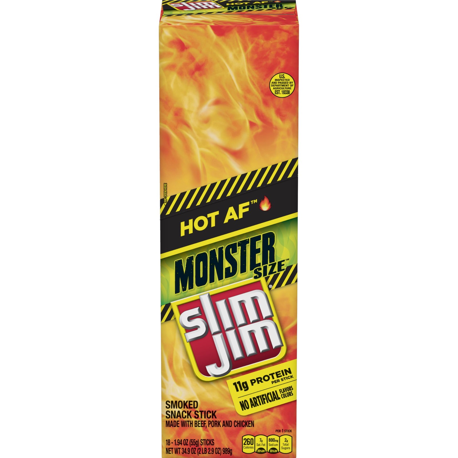 Slim Jim Monster Hot AF 18ct Box