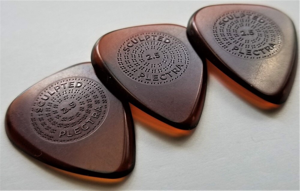 NEW Dunlop 510P Primetone Standard Grip Picks (3), 2.5mm