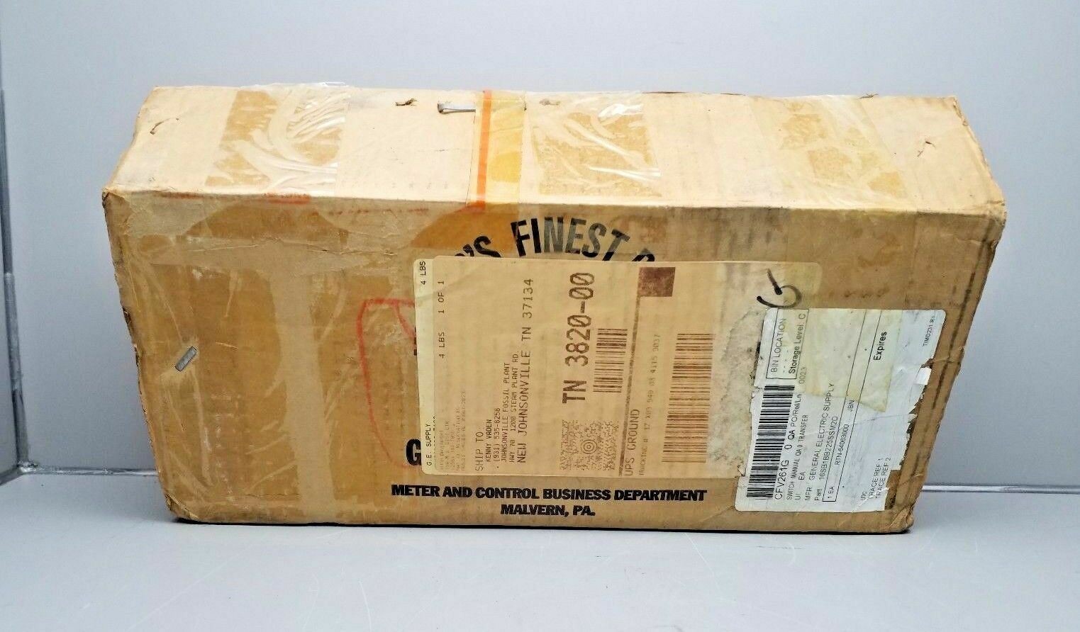 NEW GENERAL ELECTRIC SB1 MANUAL TRANSFER SWITCH 16SB1BB225SSM2D