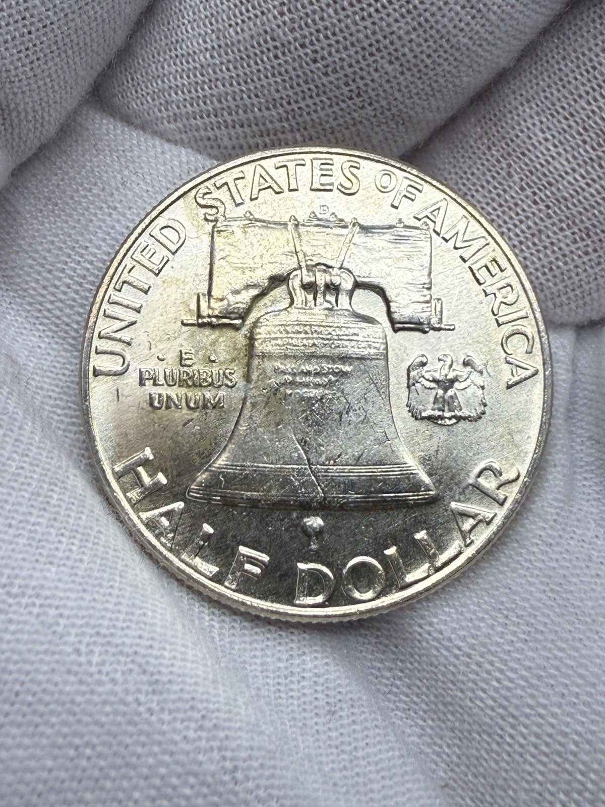 Choice Unc 1953 D Franklin Half Dollar Gem BU From Original Roll