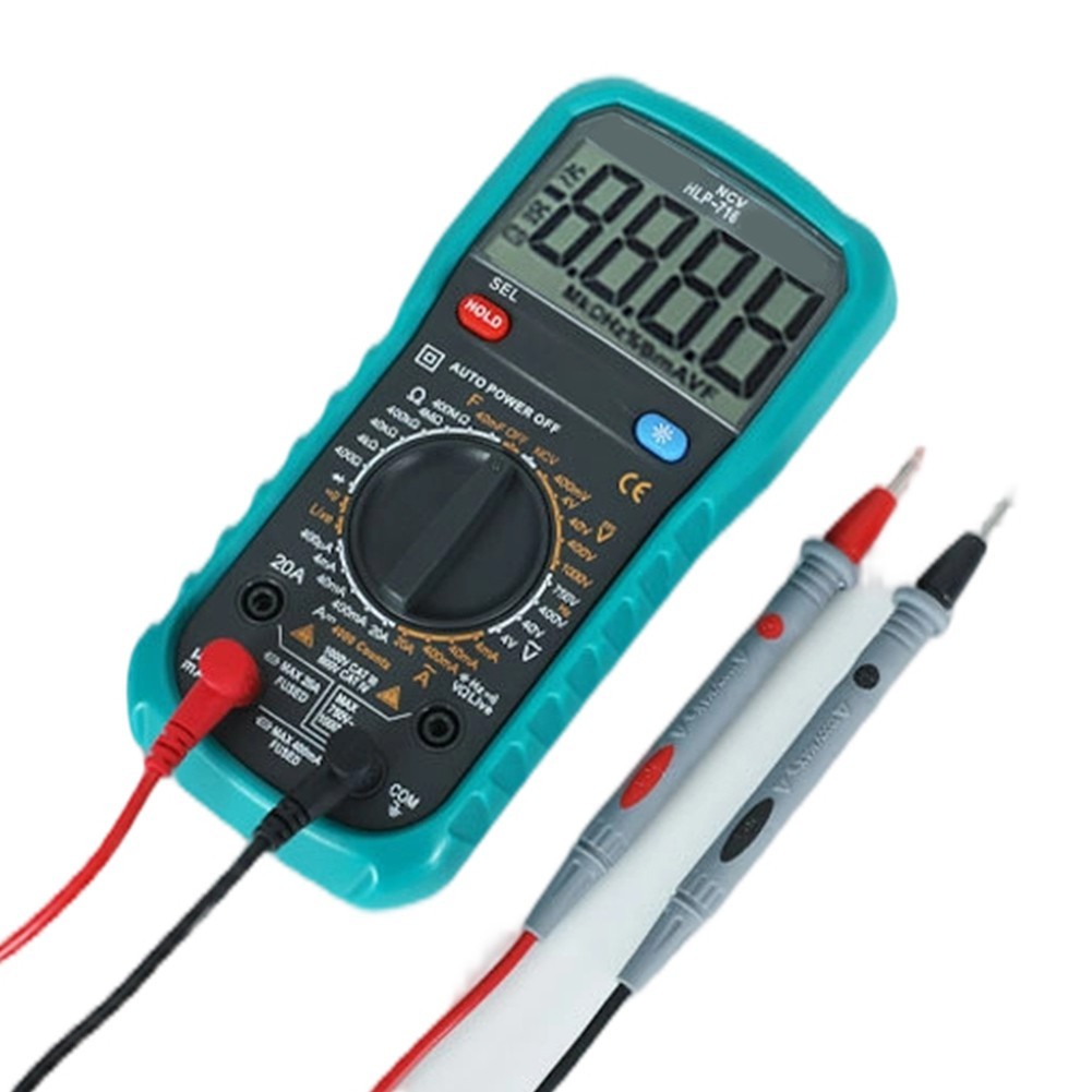 HLP716 Multimeter with 200mV 2V 20V 200V 1000V DC and 200mV 20V 200V 700V AC