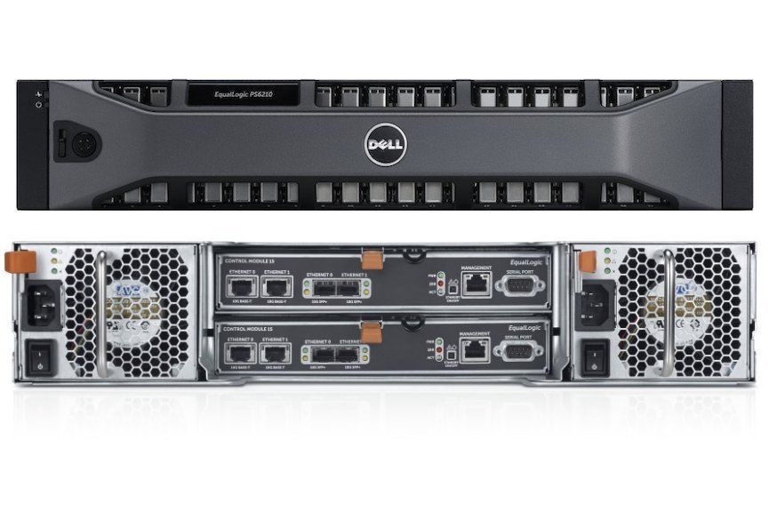 Dell EqualLogic PS6210X S XS PS6210 24x 2.5" SAS HDD Bay 10GBe/10GB iSCSI SAN