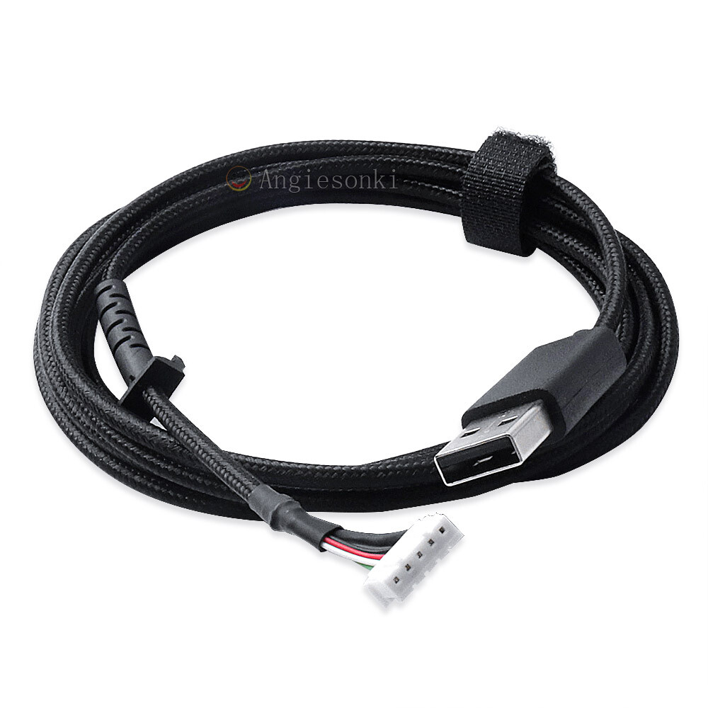 NEW USB Cable Braided Wire Replacement for Logitech G502 Hero RGB Gaming Mouse