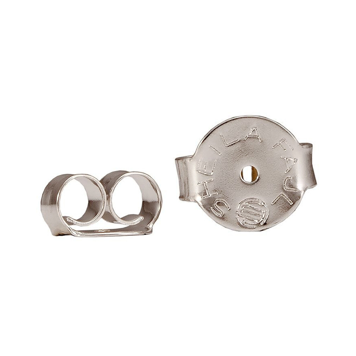 Sheila Fajl 4mm Sheila Fajl Medium Butterfly Earring Post Backing in Silver