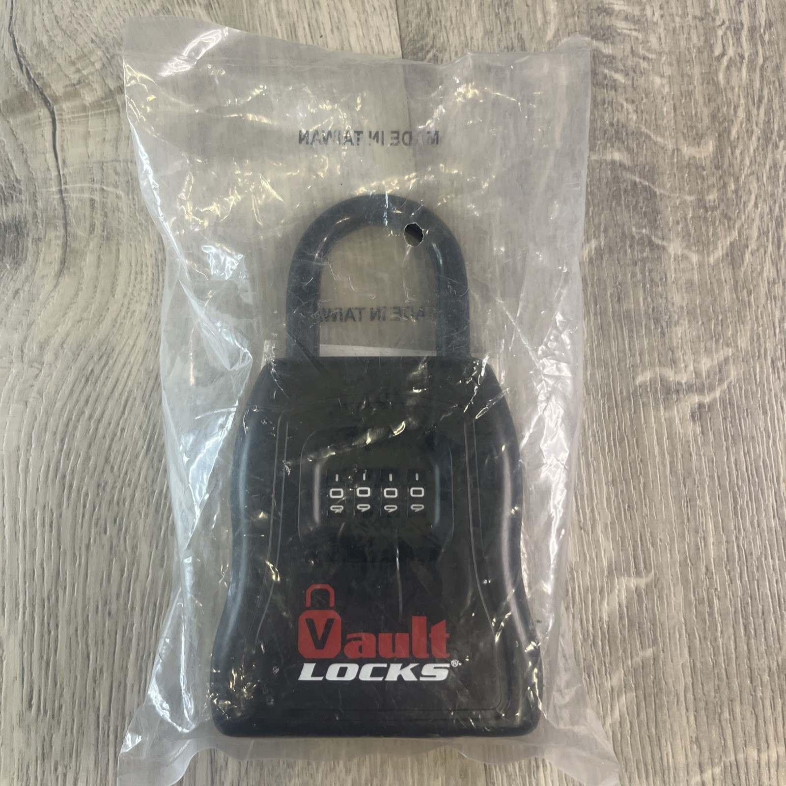 Vault Locks 4 Digit Numeric Combination Lock Box Black Alloy Steel MFSUPPLY
