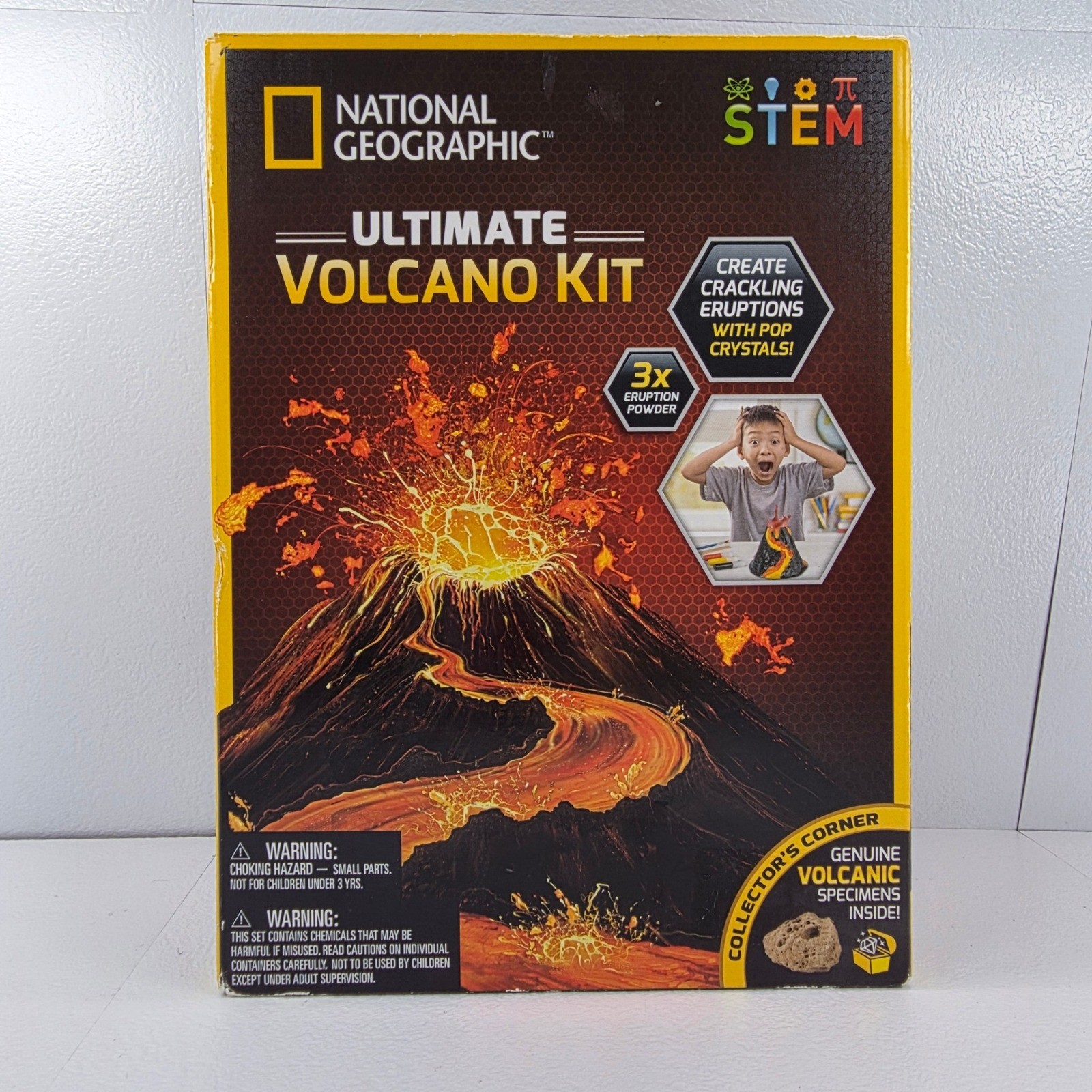 National Geographic Ultimate Volcano Science Kit STEM Educational Toy