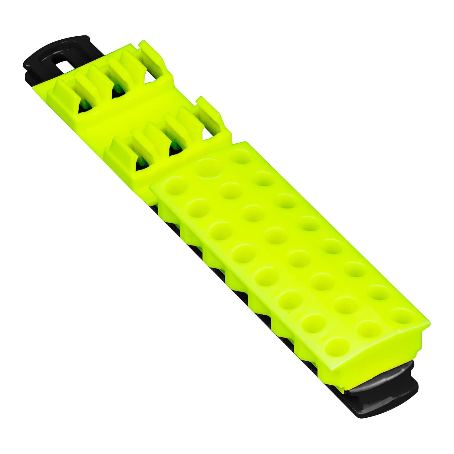 Avery ERN-5751HV 8" 30 Tool Magnetic Bit Buddy - Black/hi-viz