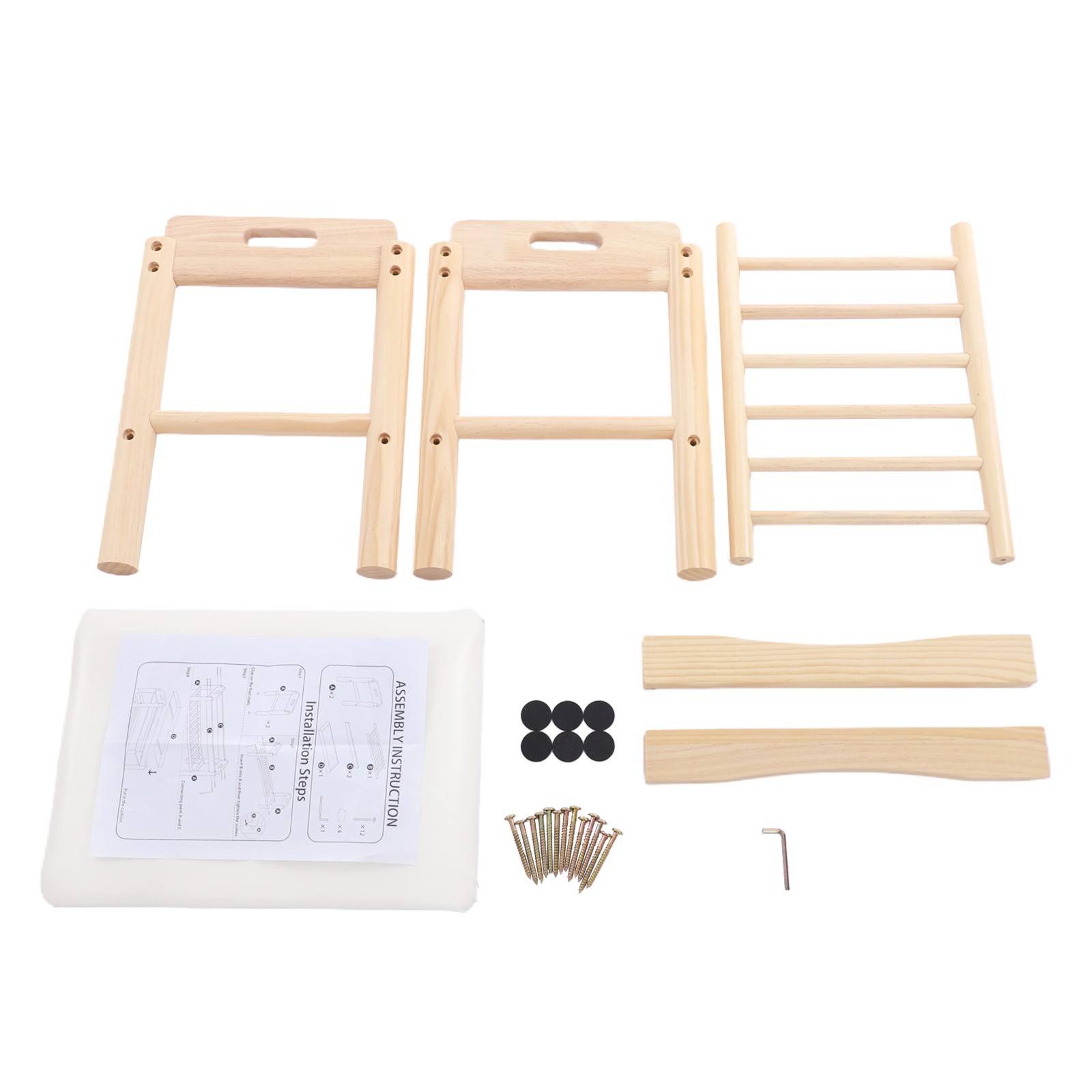 Pine Wood Shoe Storage Bench for Entryway Shoe Bench with Cushion 45*30*40cm USA