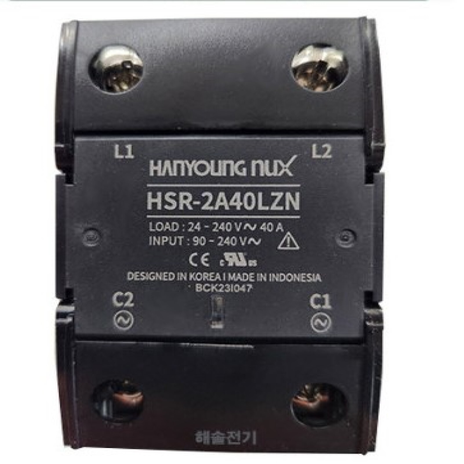 Hanyoung Nux HSR-2A40LZN SSR Single phase solid state relay Zero Cross Switching