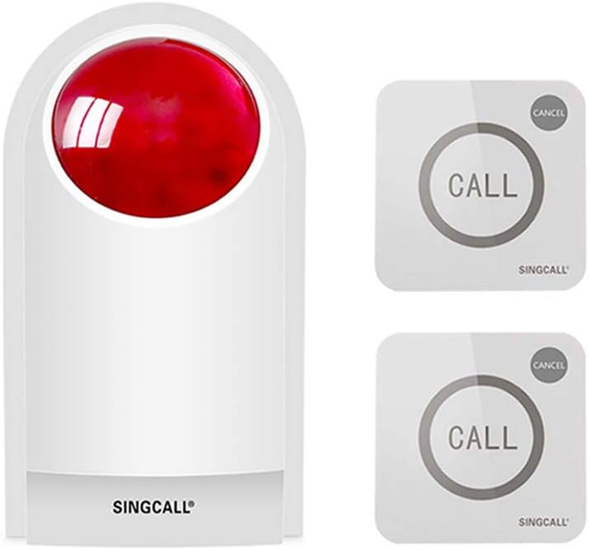 Outdoor Strobe Siren Alarm Kit 120dB Waterproof Panic System 300FT Range