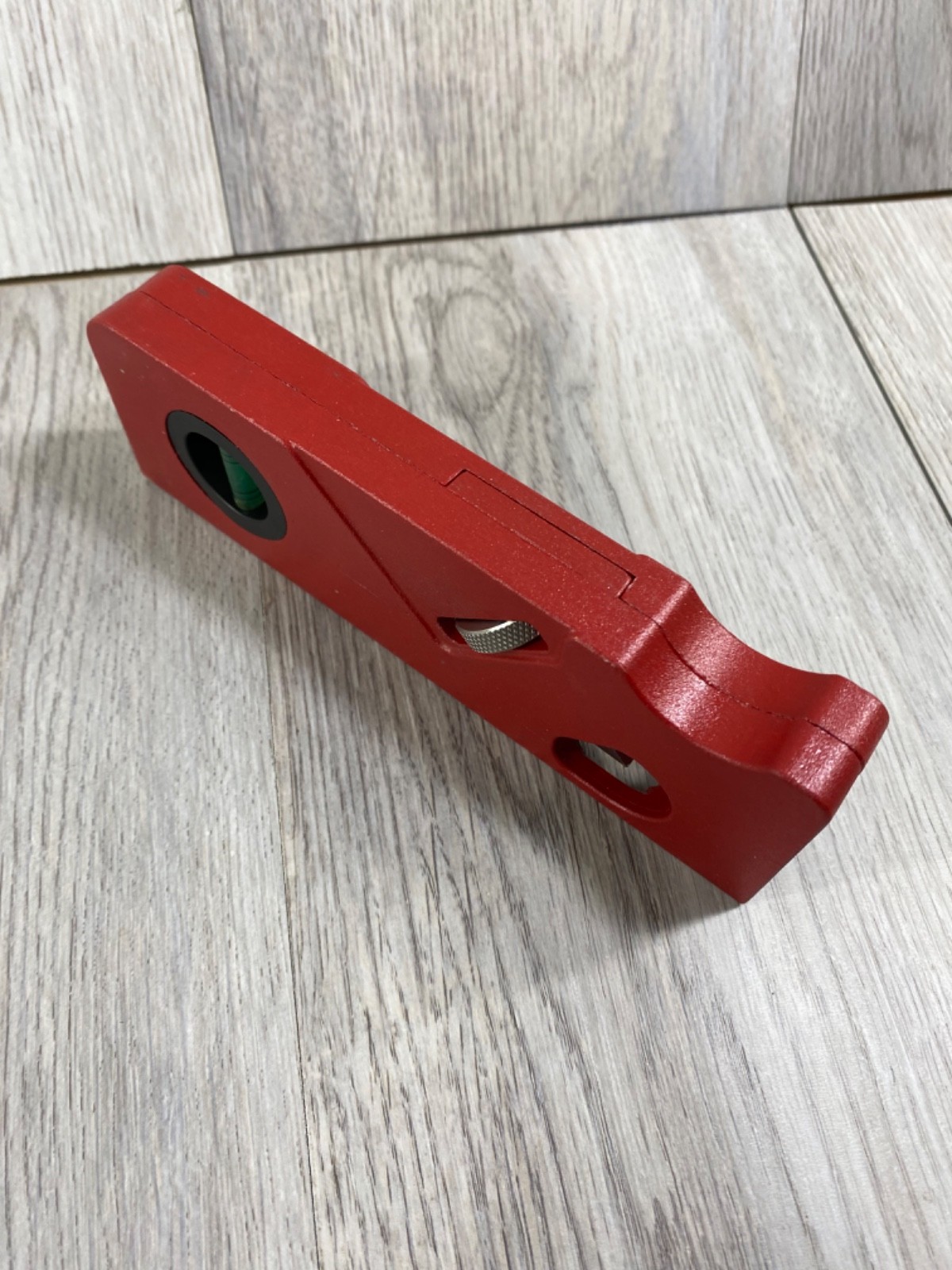 Red Chamfer Plane for Quick Edge Planing and Trimming