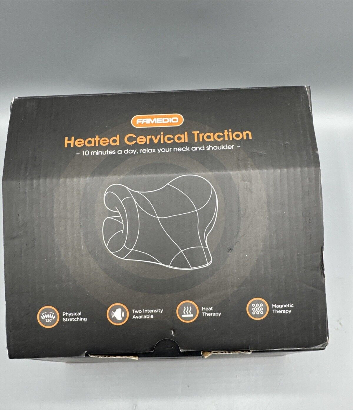 Heated Cervical Traction Device Pillow