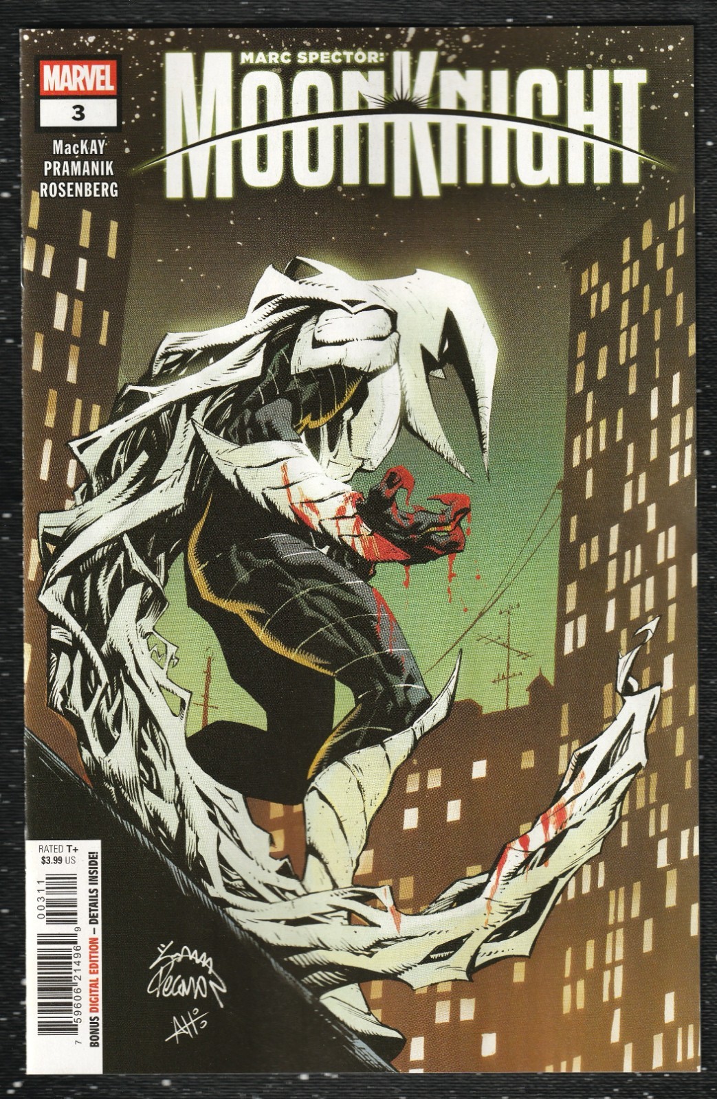 Marc Spector: Moon Knight #3 Ryan Stegman Main Cover NM