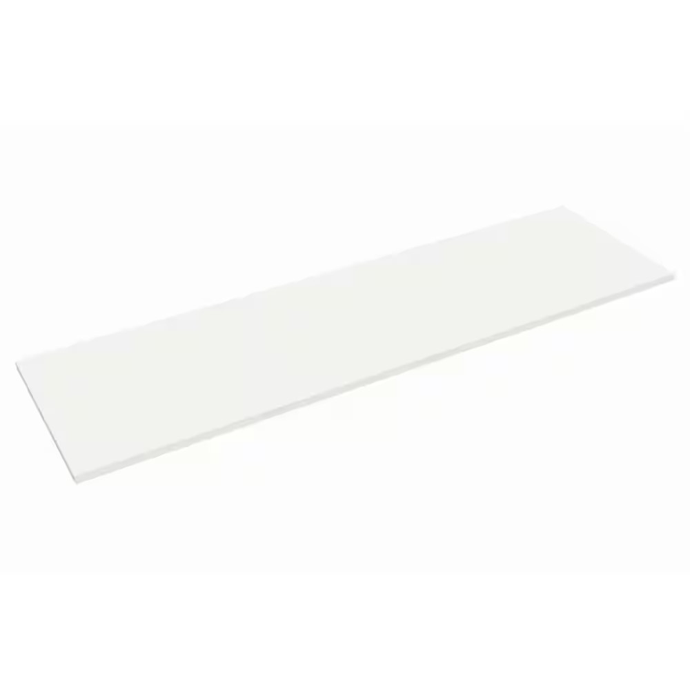 Selectives 48 In. L X 14 In. D White Laminate Wall Mounted Shelf Free Shipping N