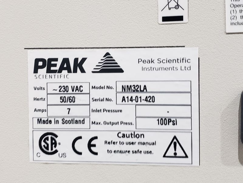 PEAK Scientific NM32LA Nitrogen Generator