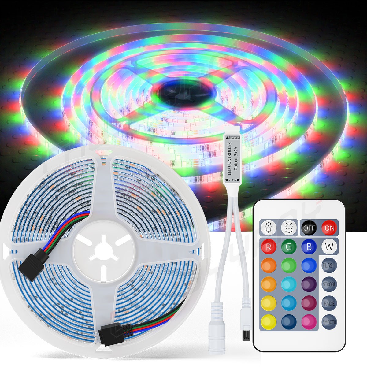 NEW Waterproof RV Exterior Awning strip Lights, RV Outdoor Lights16.4FT 5V