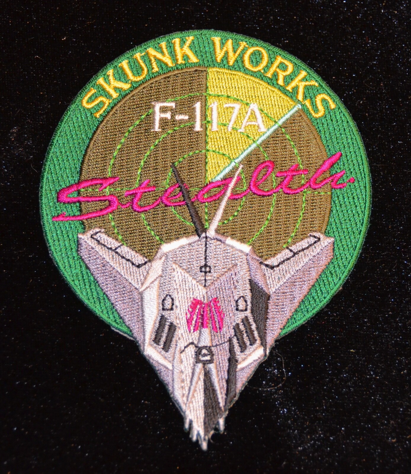 USAF F-117  Patch  Desert Storm Iraq War Stealth Radar Roswell Alien Area 51