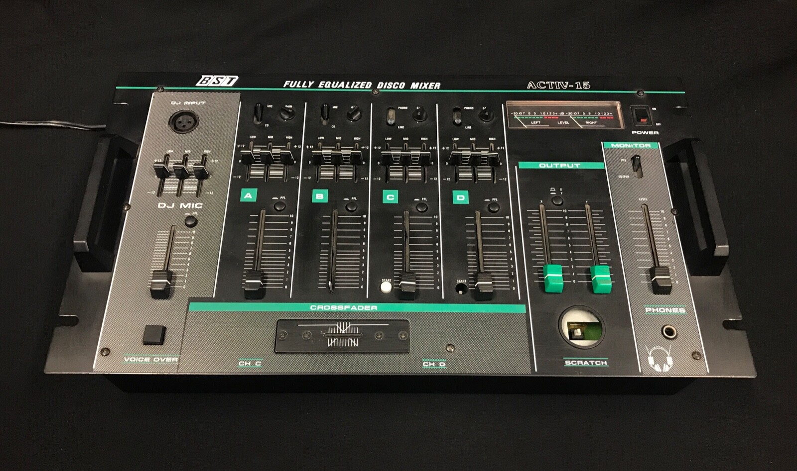 BST Activ-15 Fully Equalized Disco Mixer *READ* for Parts/Repair AS-IS
