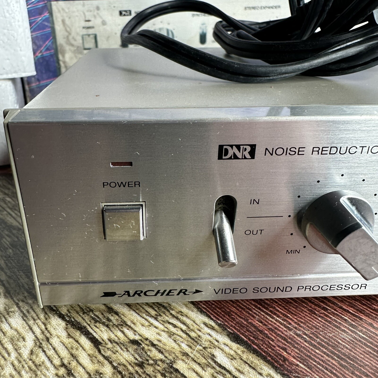 Archer Video Processor Model 15-1278 Radioshack Analog VHS Enhancer W Box