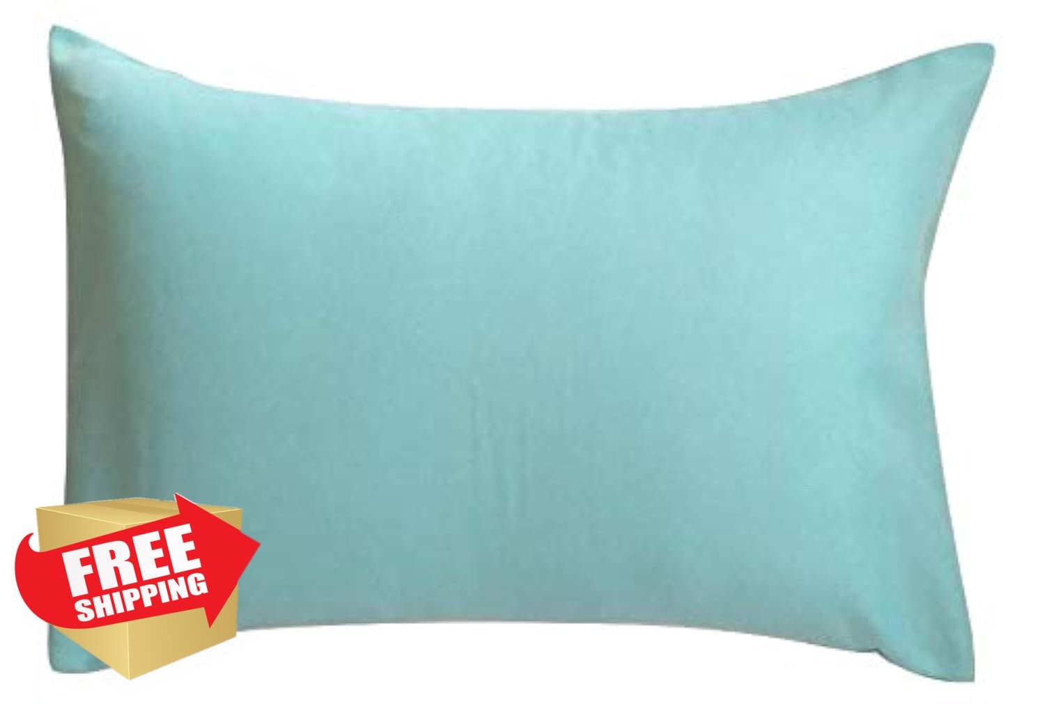 ELLA and MAX Aqua Toddler Pillowcase