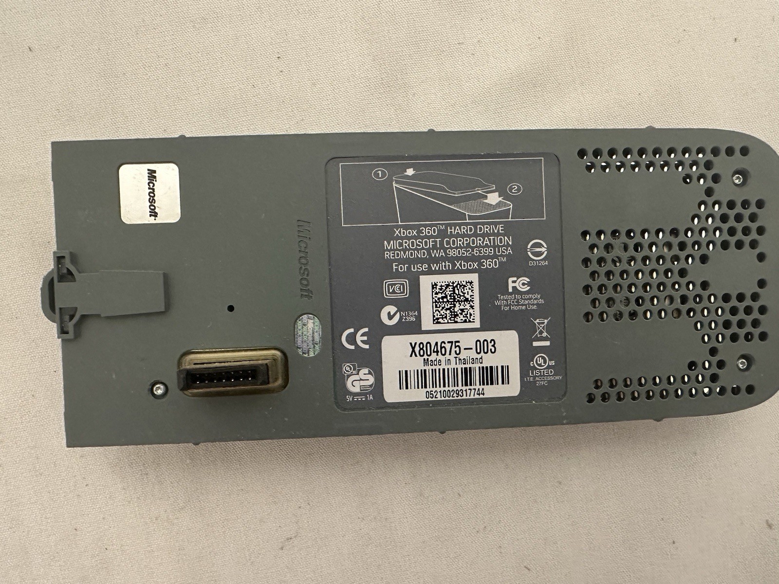 Authentic Microsoft XBOX 360 20GB Hard Drive