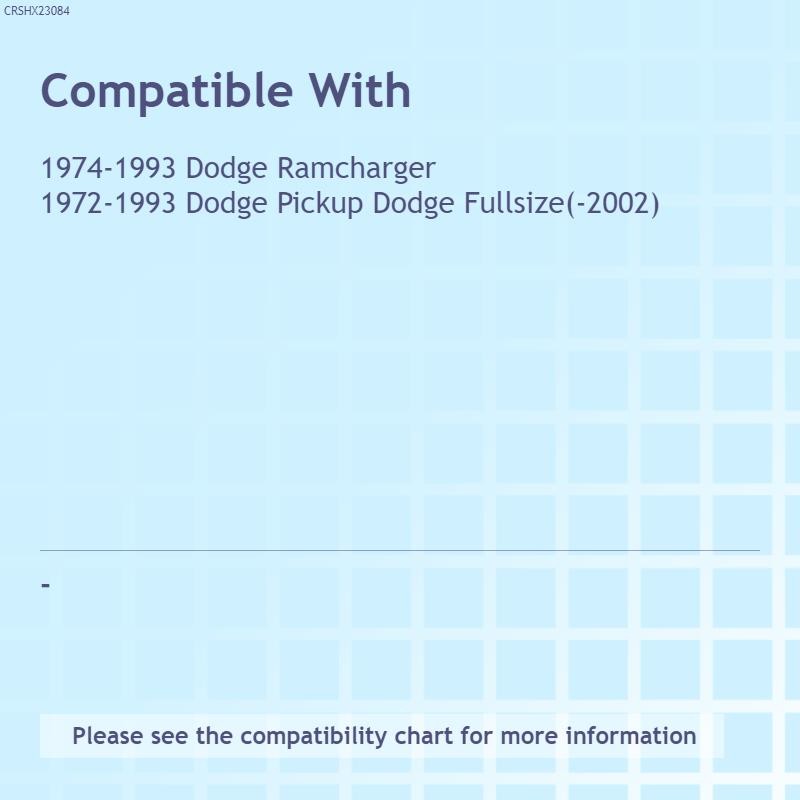 Replacement Driver Side Left Rocker Panel (See compatibility Chart)