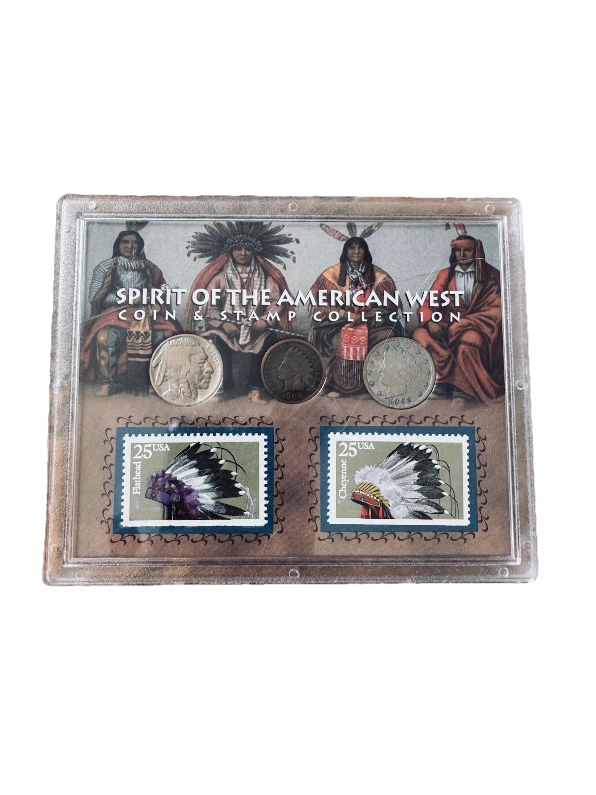 NEW American Coin Treasures Spirit of American West Coin & Stamp Collection 112