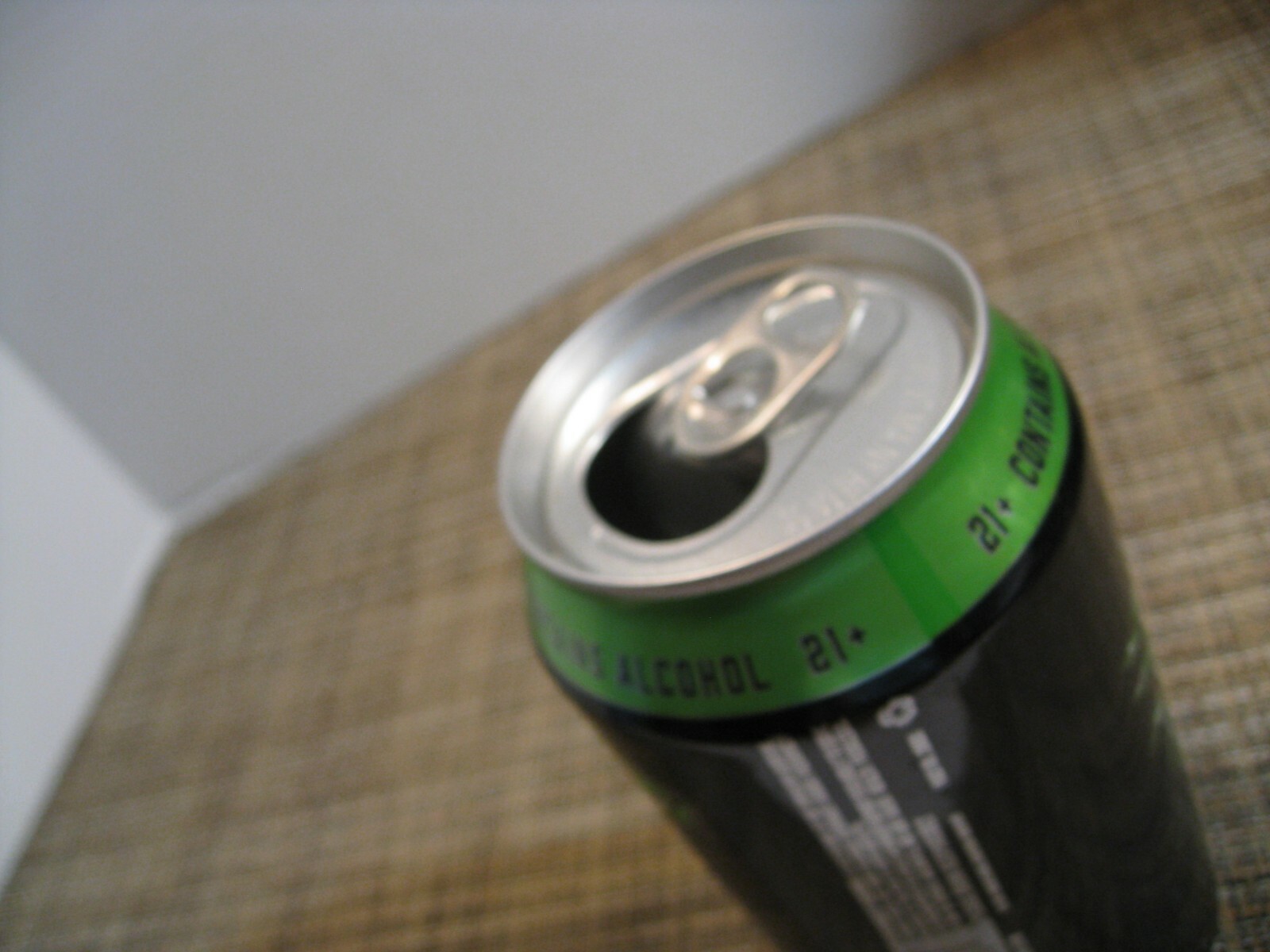 Mountain Dew EMPTY Can - HARD Mountain Dew - Regular (Green) - Eagle Graphics