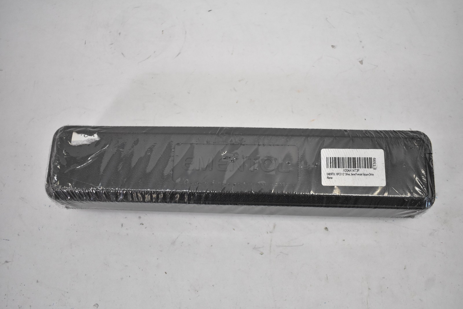 Ementol 10 Piece 1/2" Drive PIpe Plug Socket Set SAE CR-MO Tapered Male