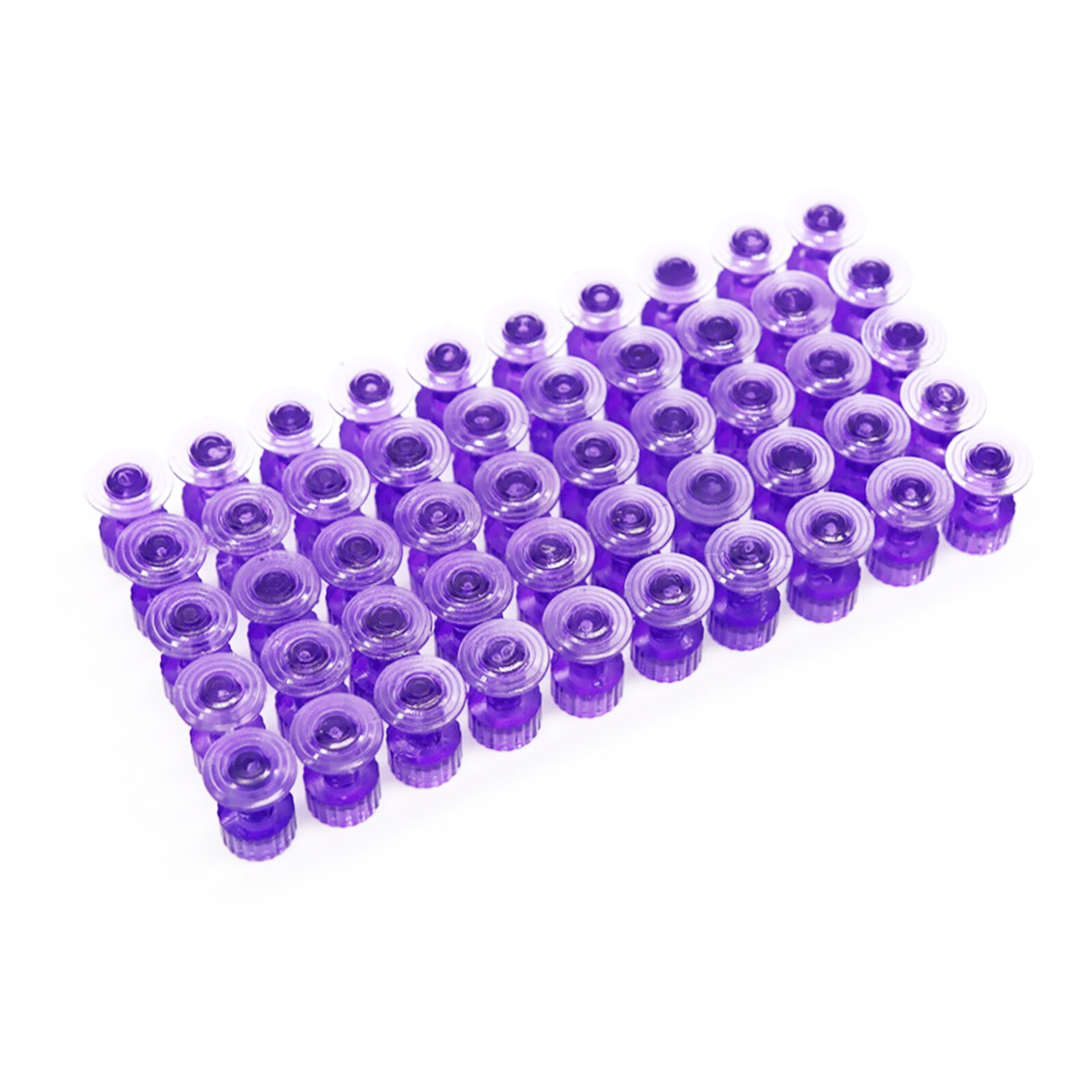 50X PDR Glue Pull Tabs Automotive Paintless Dent Repair Hail Repair Kit Purple