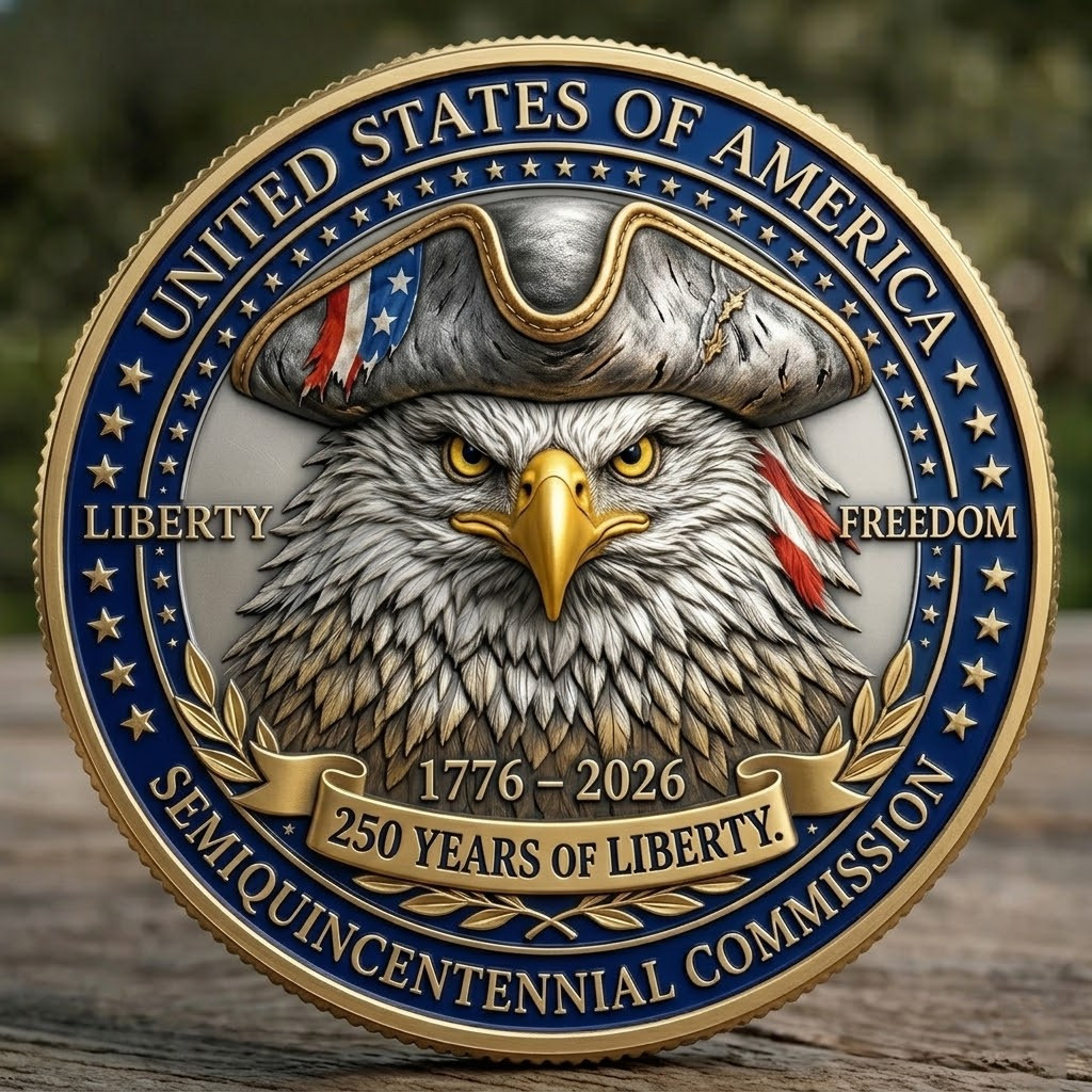 United States of America 250 Years Of Liberty Commemorative Coin CB1175