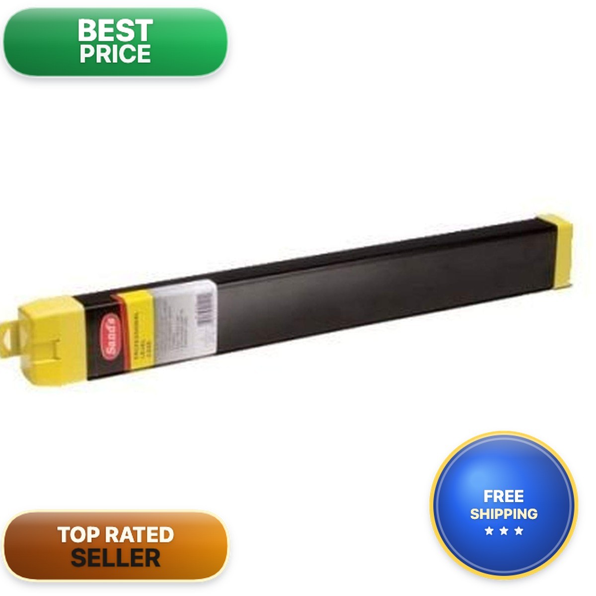 Sands Level & Tool SLPLC24 24-Inch Level Case Black/Yellow