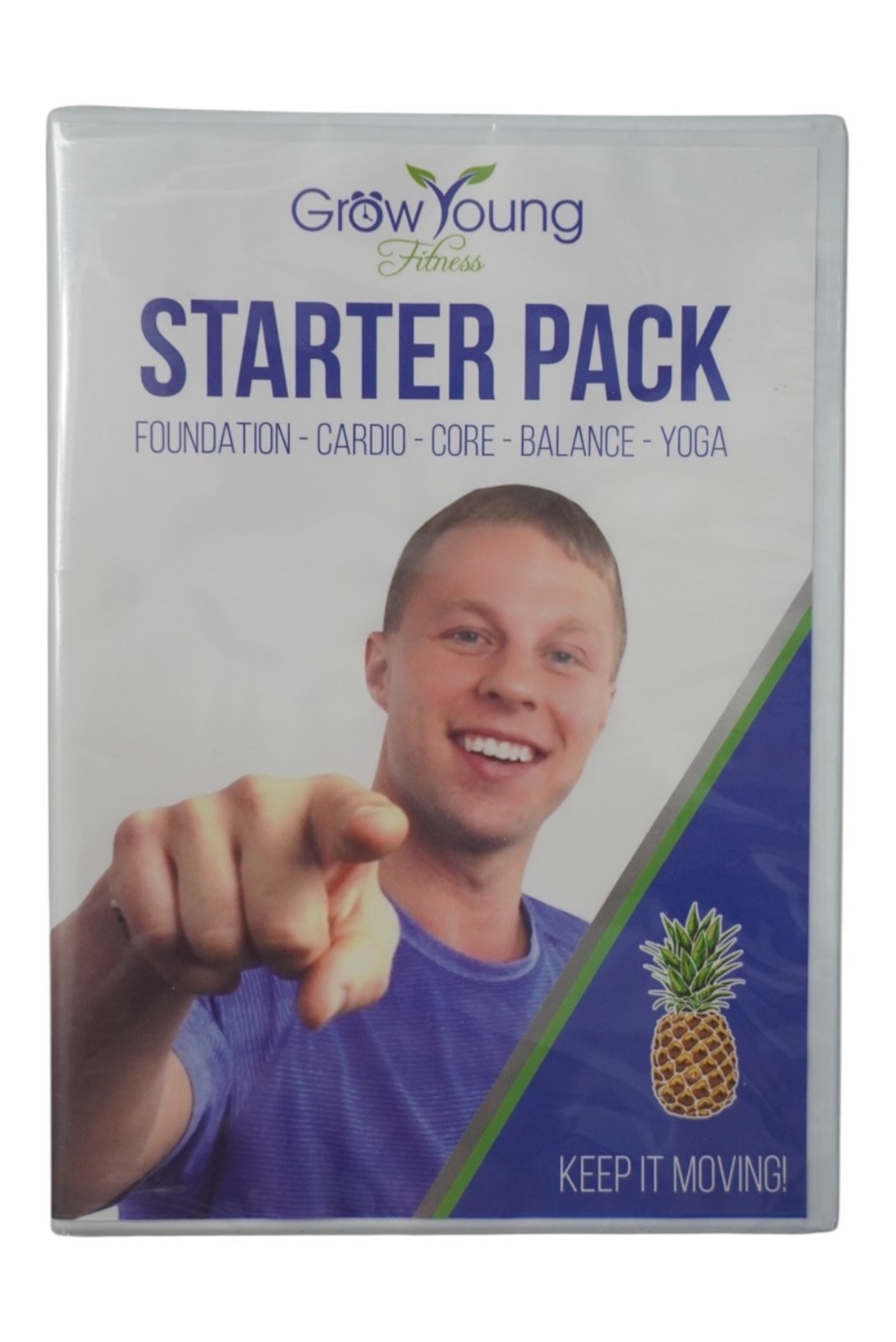 Grow Young Fitness Starter Pack DVD Workout Program for Seniors Cardio Yoga