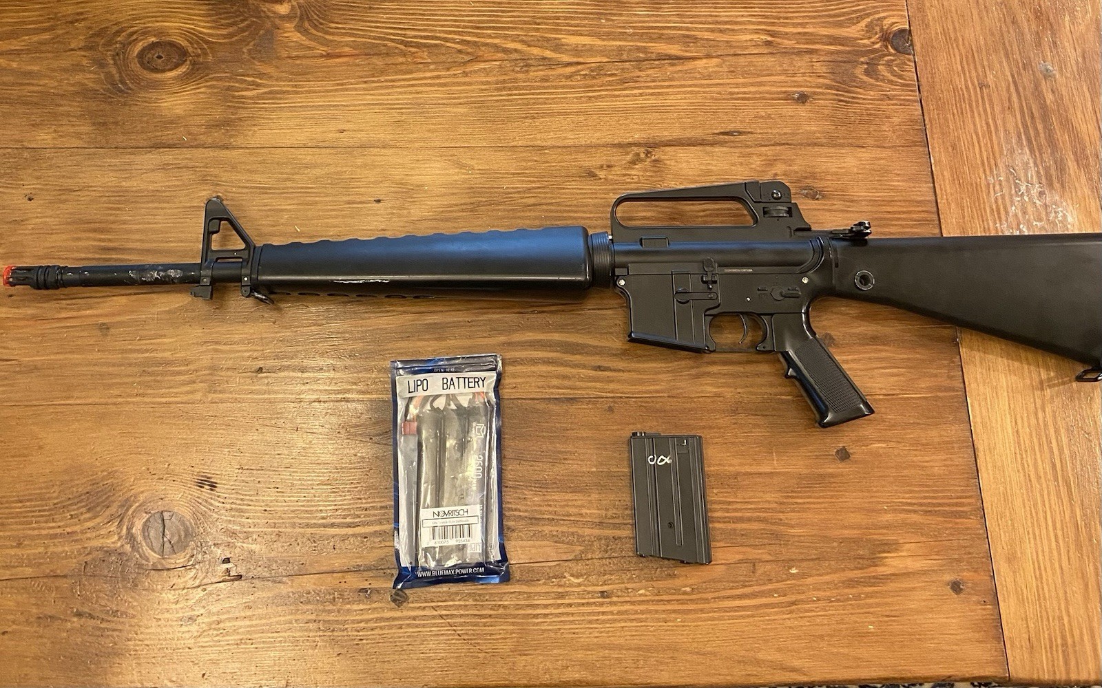 Airsoft Aeg M16 Dmr Custom Built Rifle