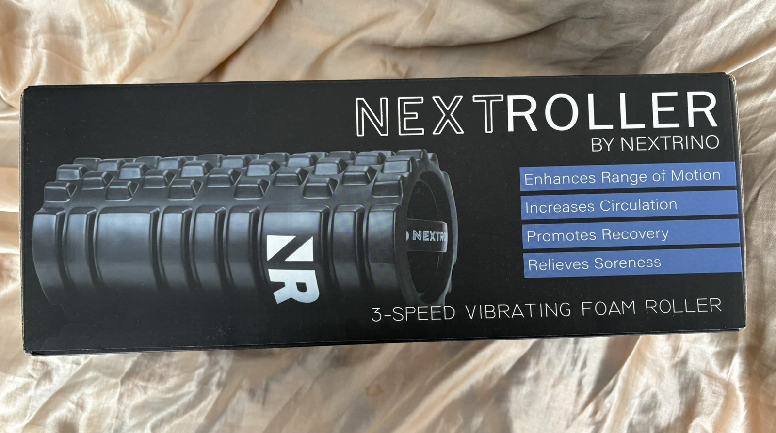NextRoller By Nextrino 3-Speed Rechargeable Vibrating Foam Roller