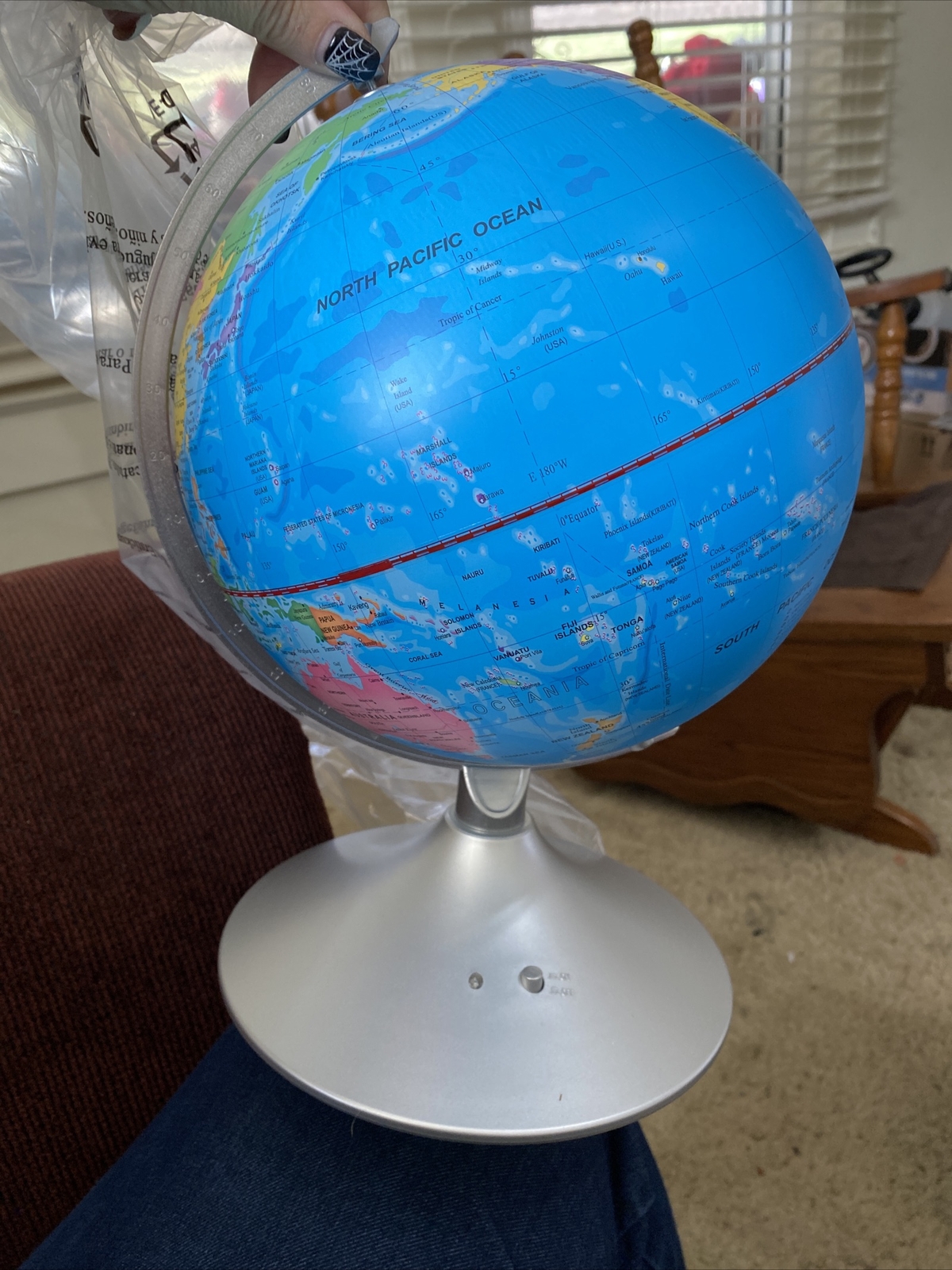 9" Bits And Pieces Constellation Light Up Globe