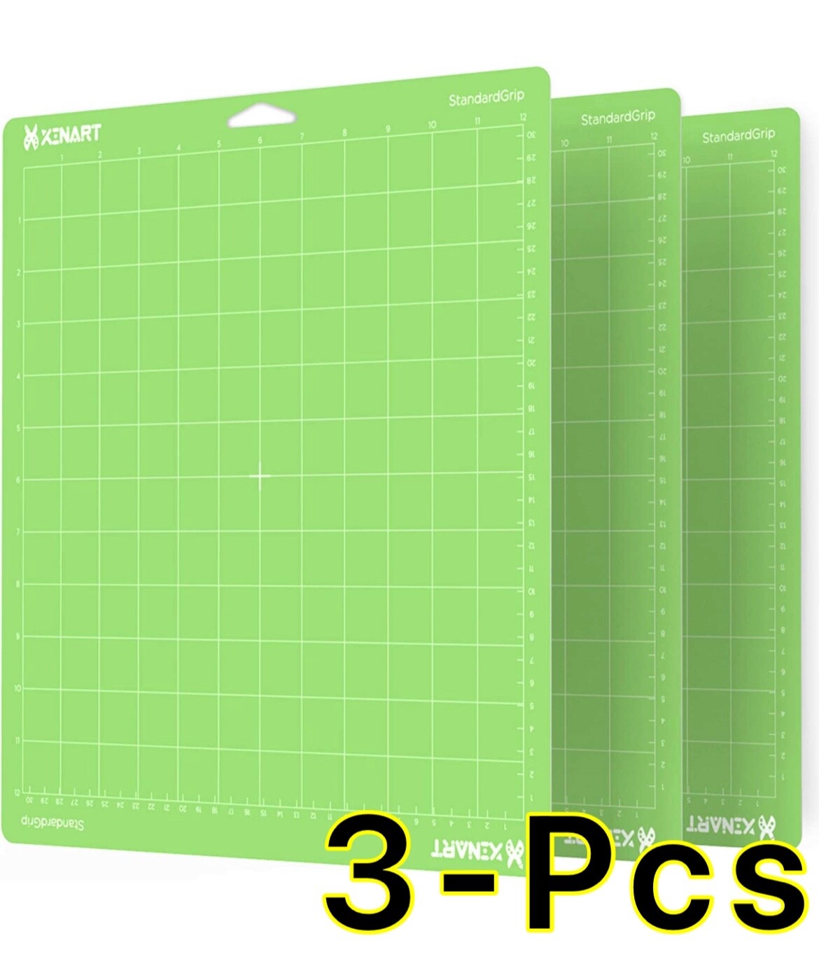 Standard Grip Cutting Mat for Cricut Maker 12x12 inchAdhesive Sticky Replace 3pc