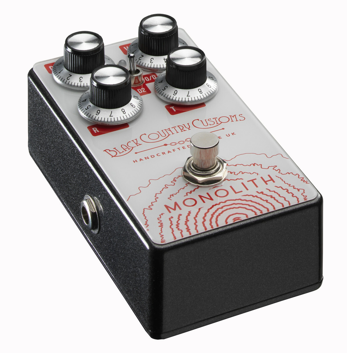 Laney Black Country Customs Monolith Distortion Overdrive Effects Pedal UK