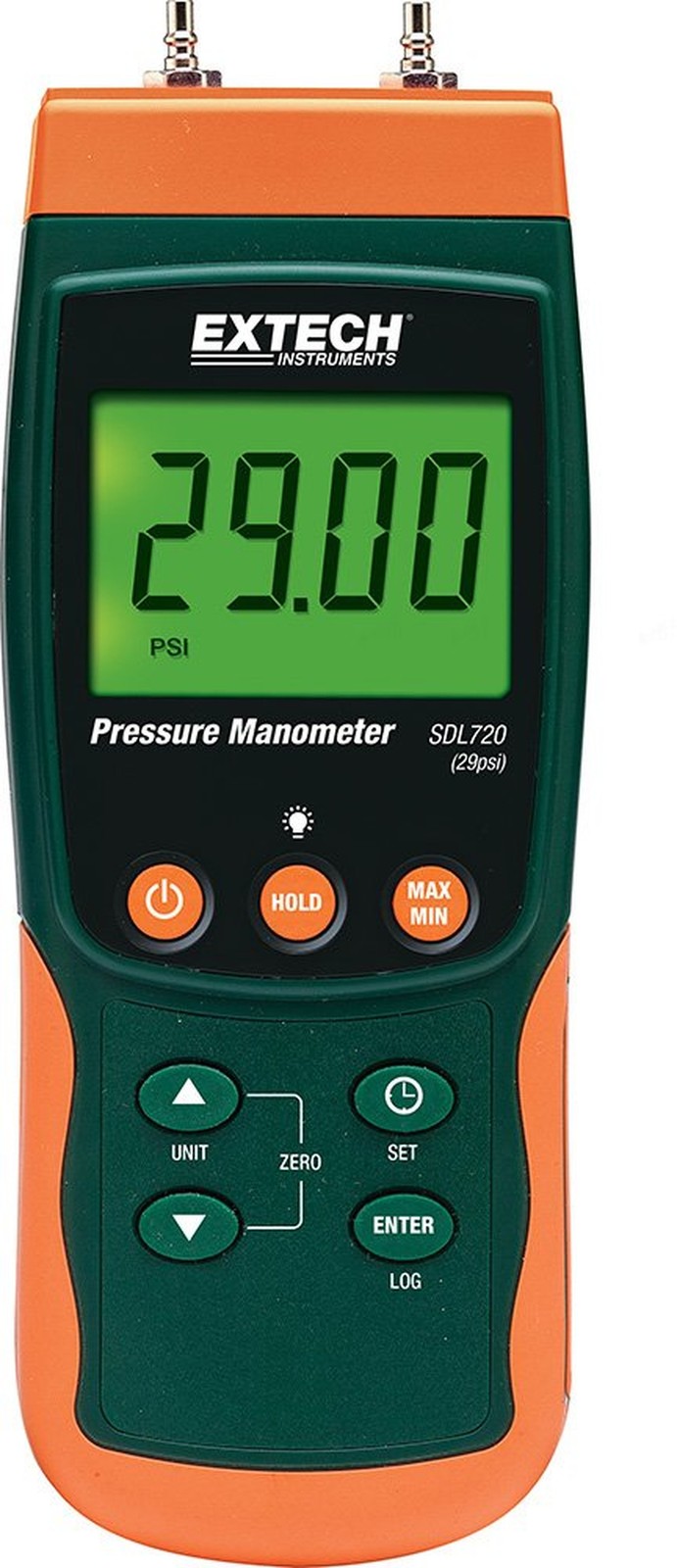 Extech SDL720 Differential Pressure Manometer Datalogger - ±30 psi, 11 Pressu...