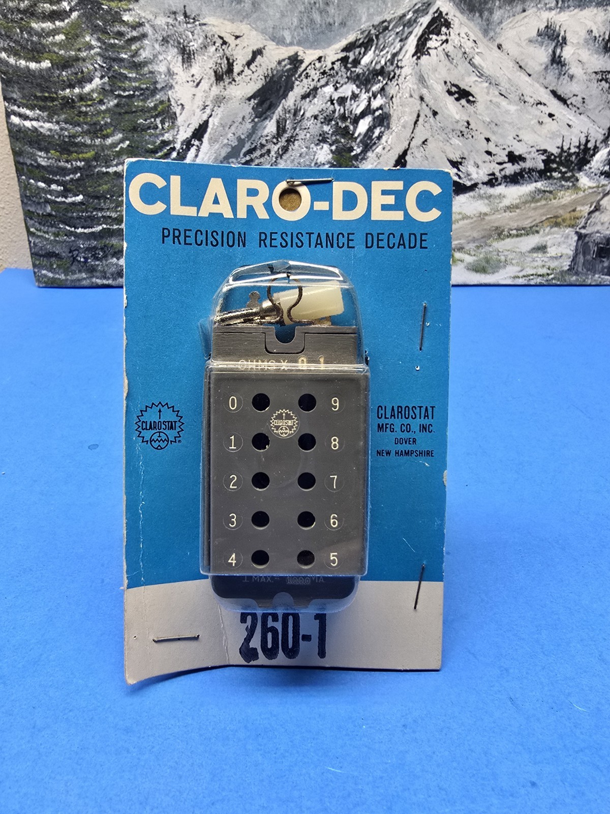 Vintage CLARO-DEC Clarostat Decade Model 260-1