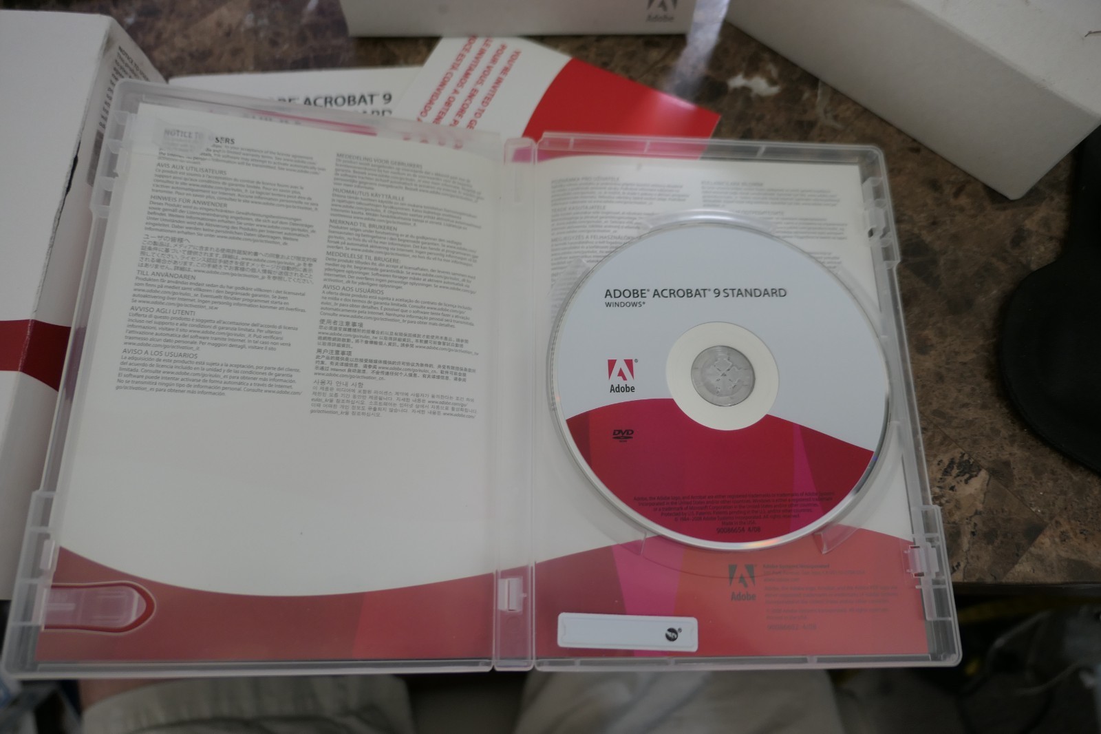 Adobe Acrobat 9 Standard for Windows XP 2008 Complete w/ Serial Number