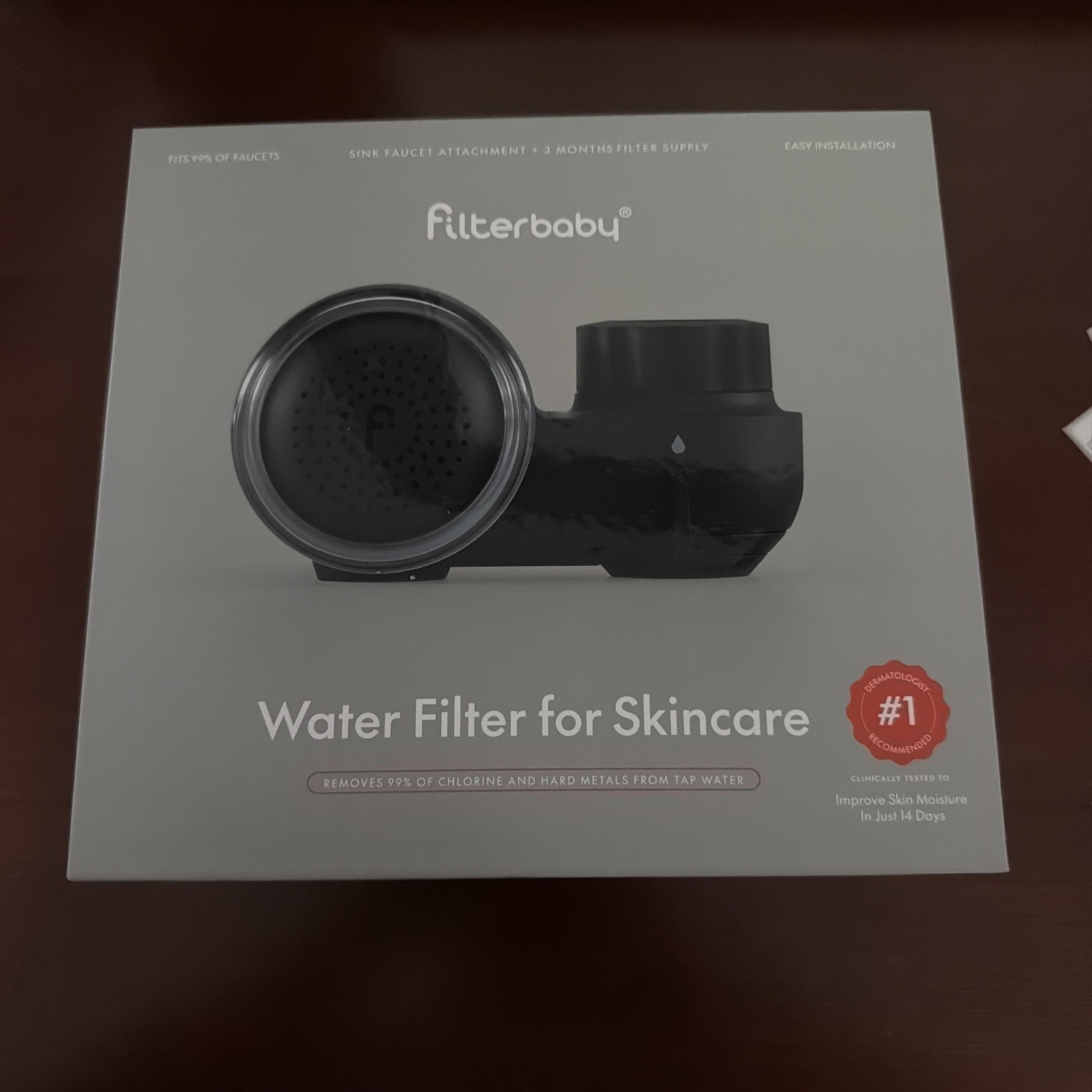 Filterbaby Skincare Filter 2.0 Faucet in Black