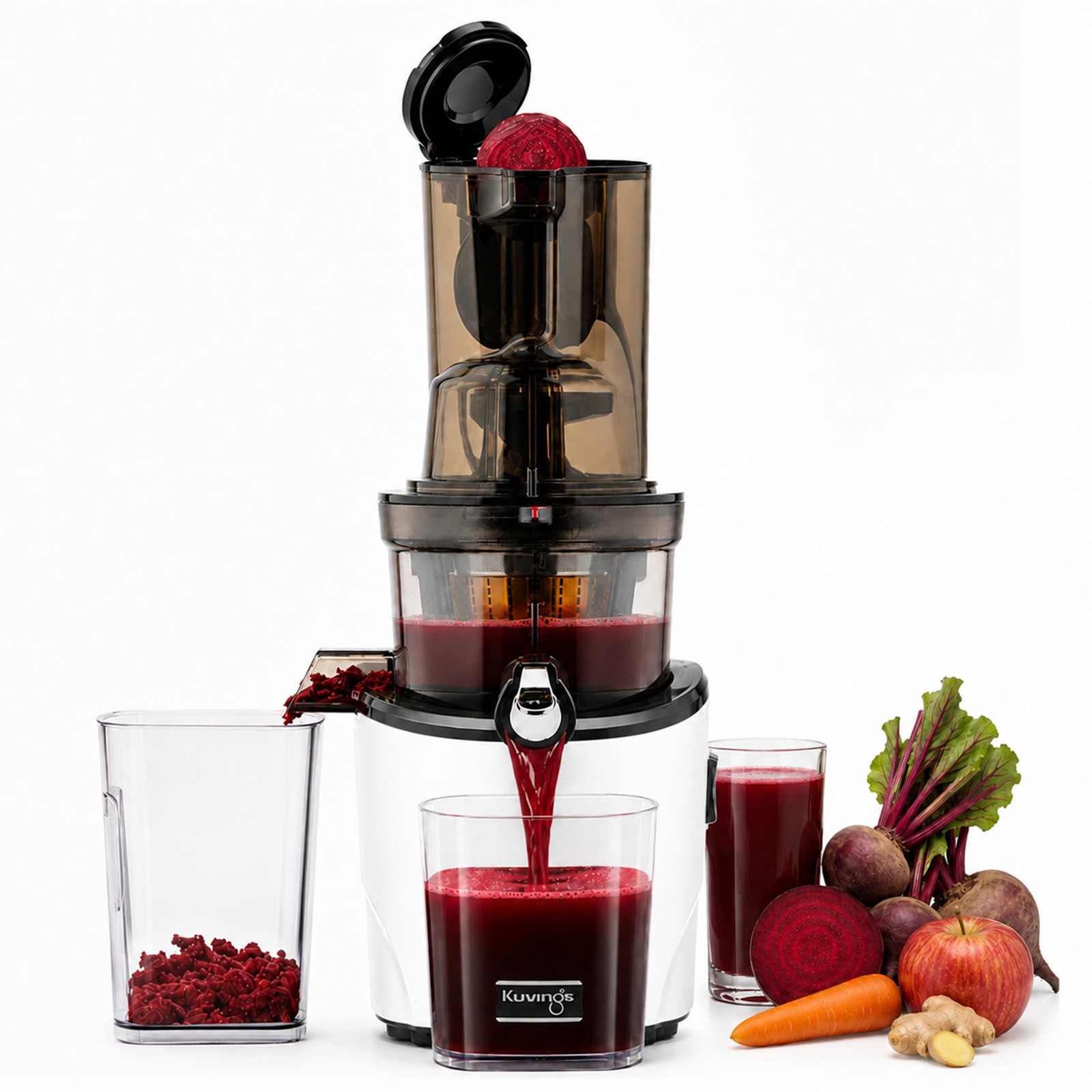 Kuvings Whole Slow Juicer REVO830SWP Cold Press Masticating Juicer Machine