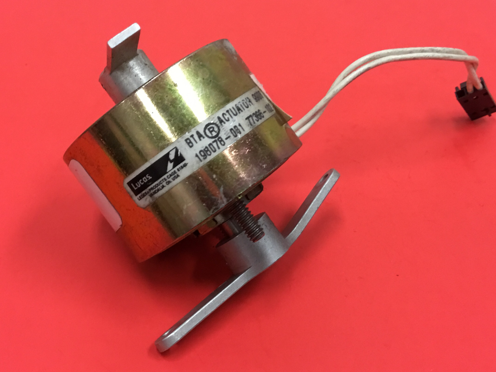 Lucas Ledex Products - BTA Rotary Actuator - Part #198078-001