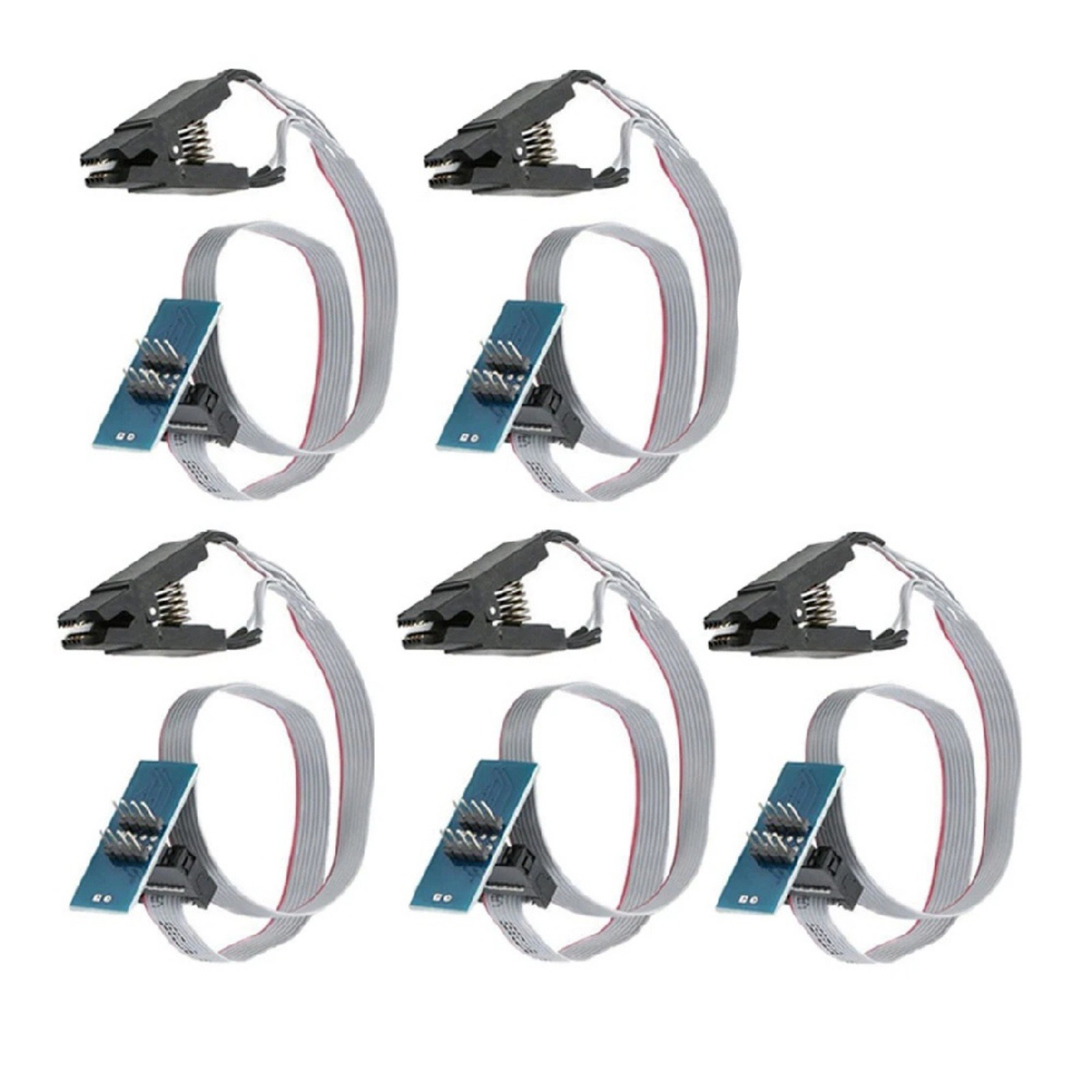 SOIC8 SOP8 Test Clip for Flash BIOS Programmer Chip 24 25 Series Adapter Socket