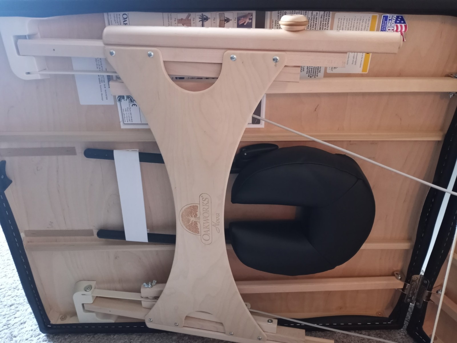Oakworks Nova Essentials Package Massage Table