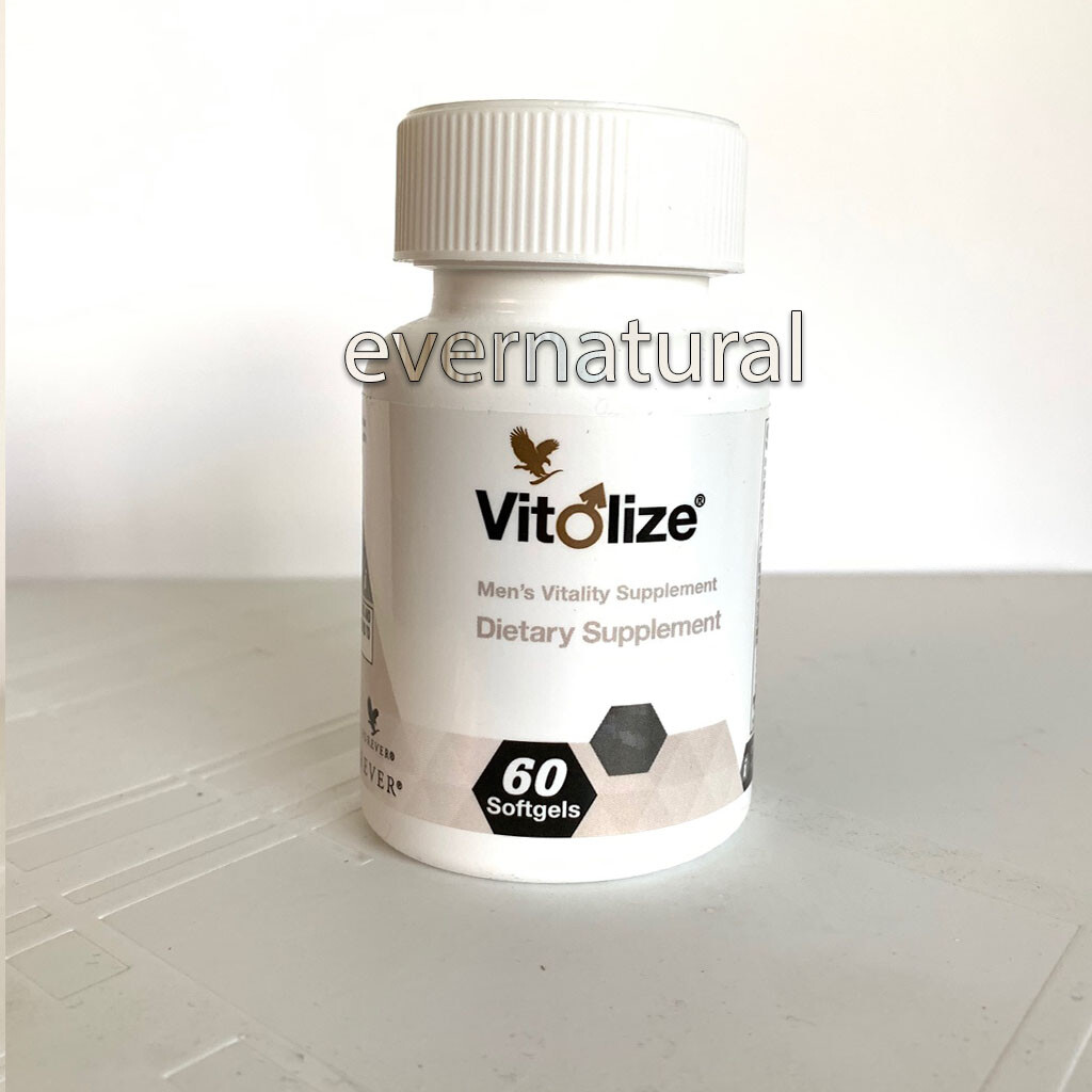2 bot. Forever Vitolize formula for men (60 softgels each) KOSHER